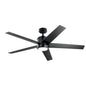  Brahm 56" Ceiling Fan In Satin Black
