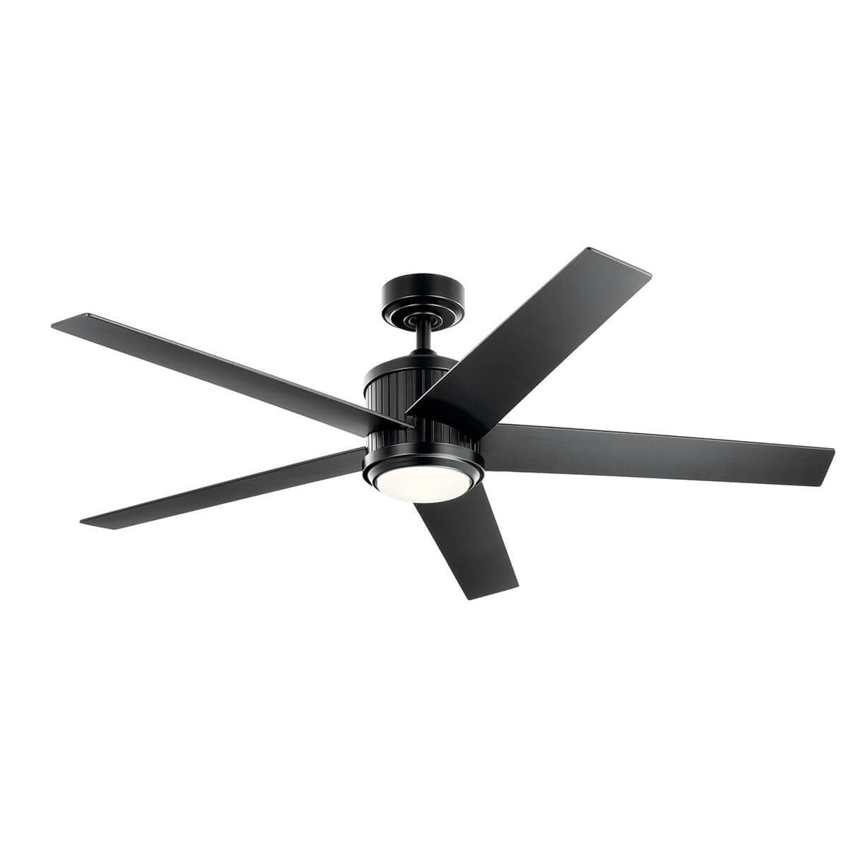  Brahm 56" Ceiling Fan In Satin Black