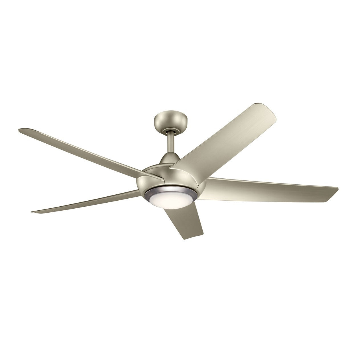  Kapono 52" Ceiling Fan In Brushed Nickel
