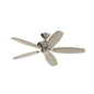  Renew ES 52" Ceiling Fan In Brushed Stainless Steel