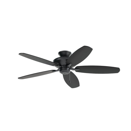  Renew Patio 52" Ceiling Fan In Satin Black