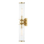  Malone 2-Light Wall Sconce In Aged Brass