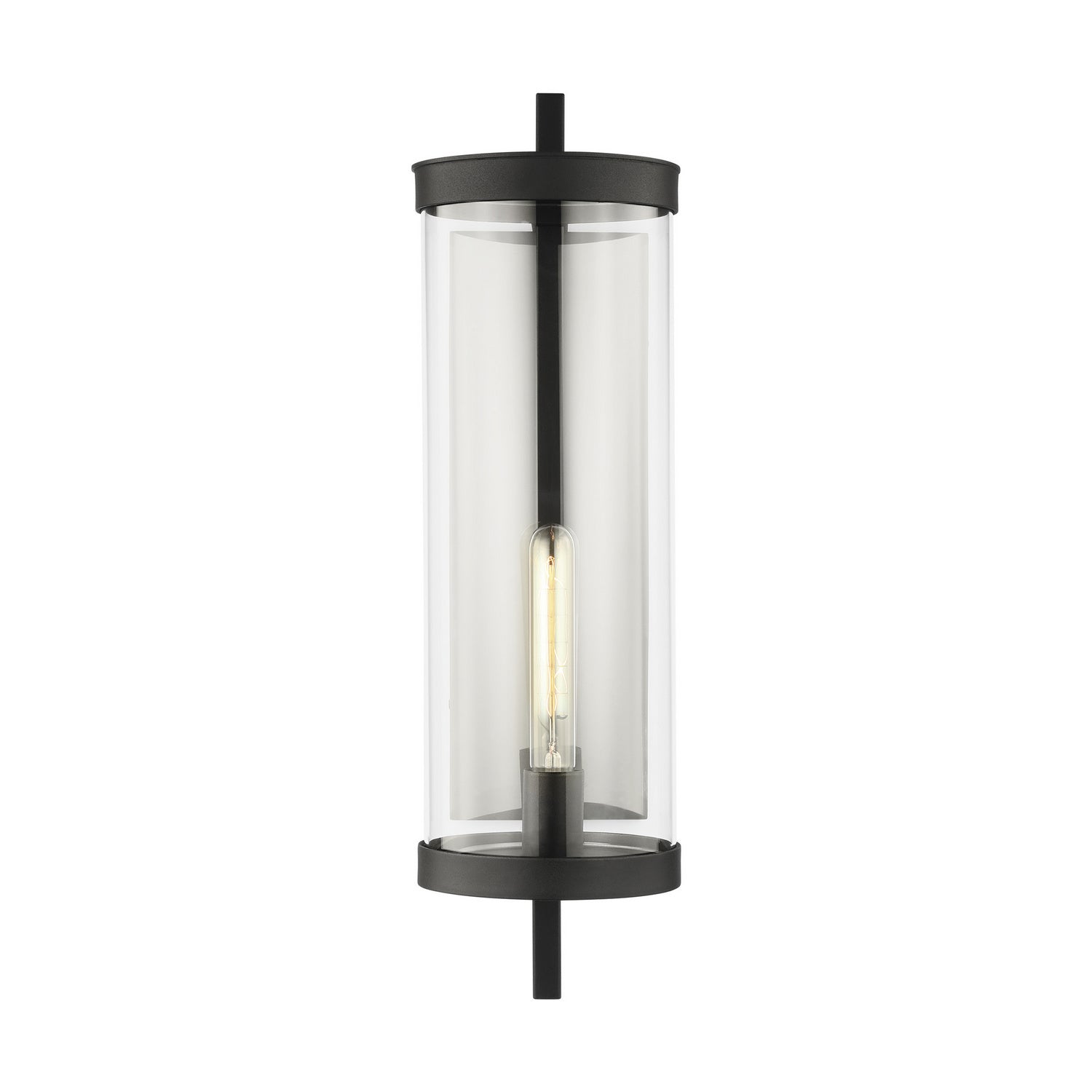  Eastham One Light Wall Lantern In Textured Black