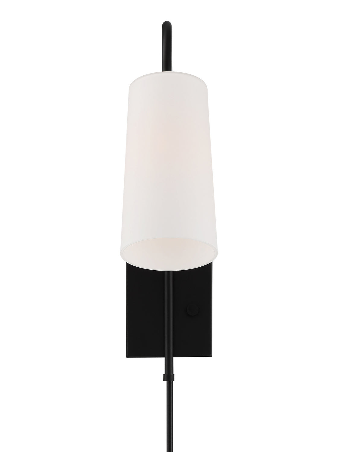  Alexa 1-Light Wall Mount In Matte Black