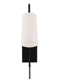  Alexa 1-Light Wall Mount In Matte Black