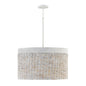  Tallulah 4-Light Pendant In Chalk Wash