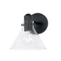  Greer 1-Light Wall Sconce In Matte Black