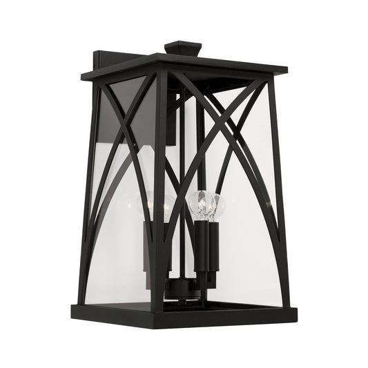 Marshall 4-Light Outdoor Wall Lantern In Black