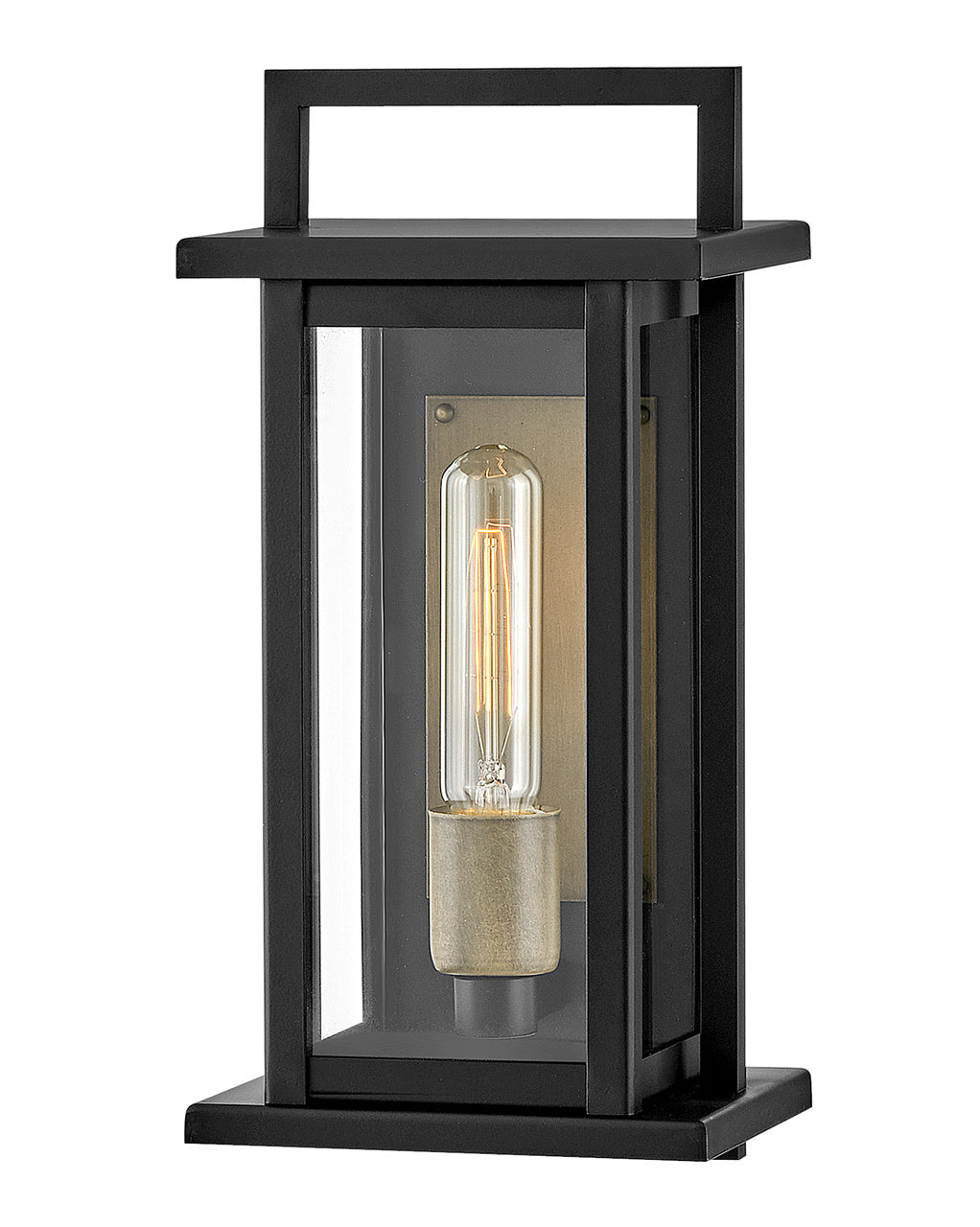  Langston One Light Wall Mount In Black