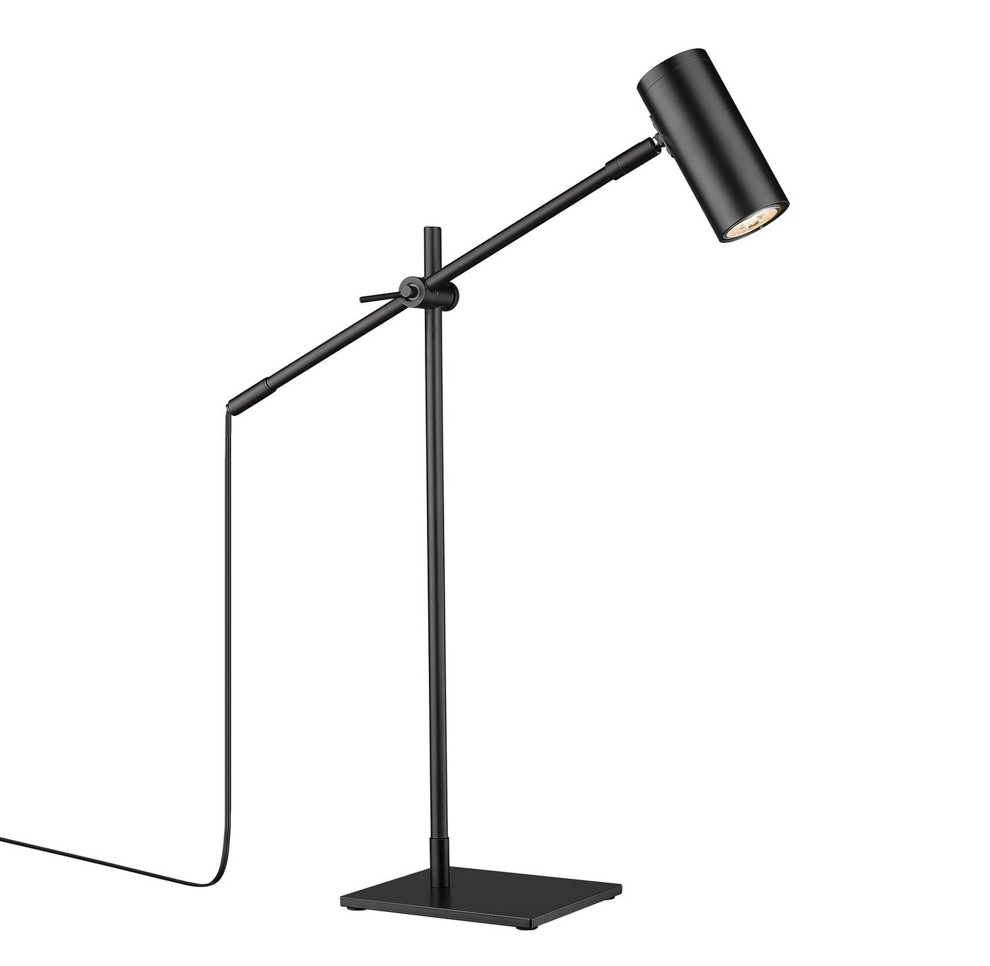 Z-LIte Calumet 1-Light Table Lamp In Matte Black