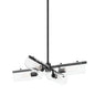  Ariel 4-Light Chandelier In Soft Black