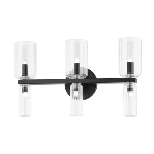 Tabitha LED Bath Bracket In Soft Black