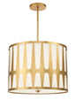  Royston 5-Light Pendant In Antique Gold