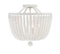  Rylee 4-Light Ceiling Mount In Matte White