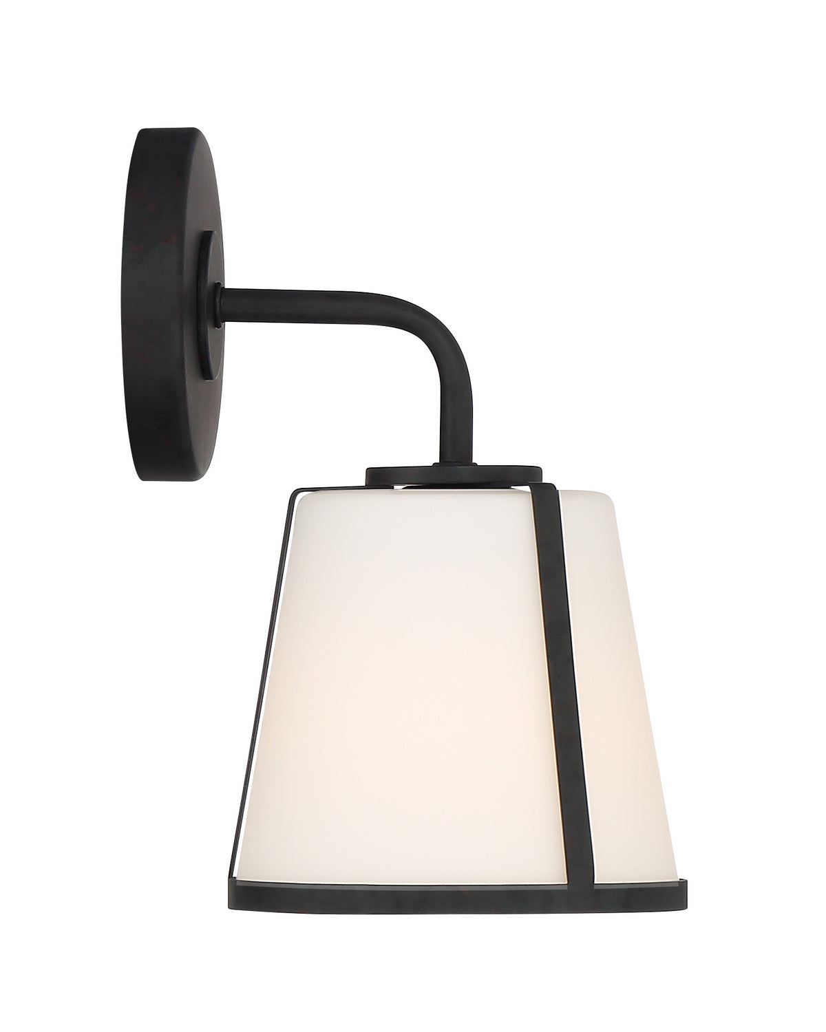  Fulton 1-Light Wall Mount In Black