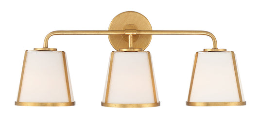  Fulton 3-Light Bath In Antique Gold