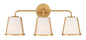  Fulton 3-Light Bath In Antique Gold