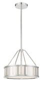  Kendal 3-Light Pendant In Polished Nickel