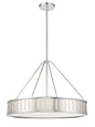  Kendal 6-Light Pendant In Polished Nickel
