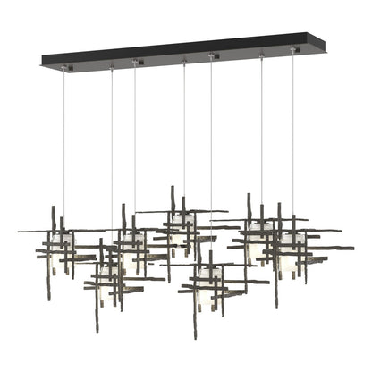  Tura 7-Light Frosted Glass Pendant