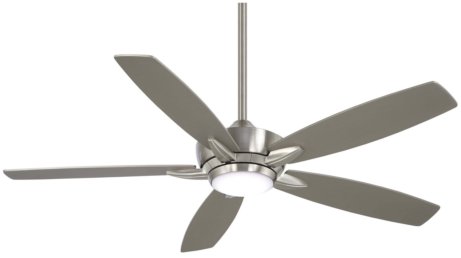  Kelvyn 52" Ceiling Fan In Brushed Nickel