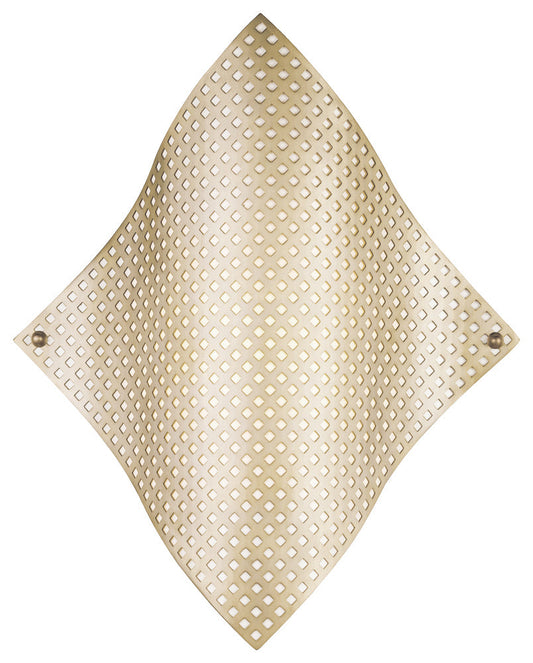  Grid 1-Light Wall Sconce In Sable Bronze Patina