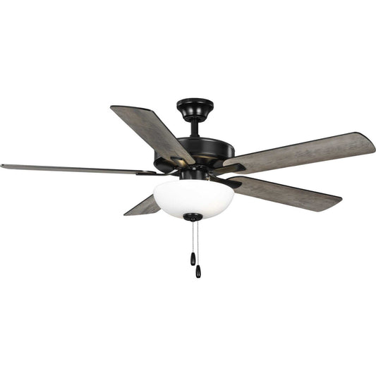  Airpro Builder Fan 52" Ceiling Fan In Matte Black