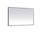  Pier LED Mirror In Black