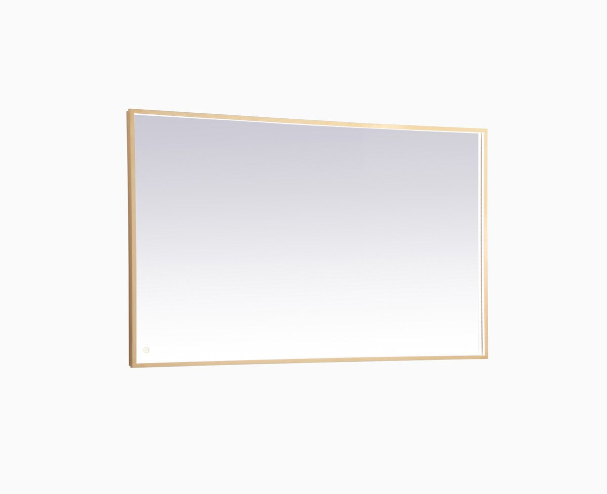  Pier LED Mirror In Brass