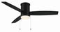  Atlantis 52" Ceiling Fan In Matte Black