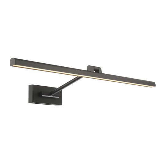  Reed LED Swing Arm Wall Lamp In Black