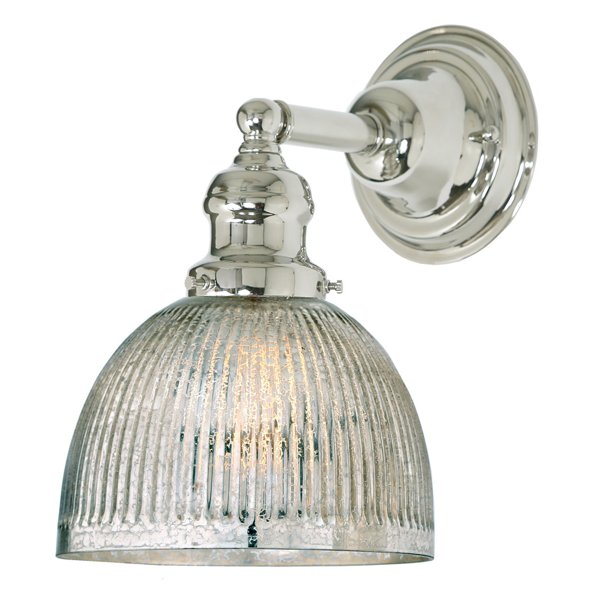  Central Park 1-Light Wall Sconce With 7" Glass Shade