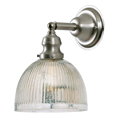  Central Park 1-Light Wall Sconce With 7" Glass Shade