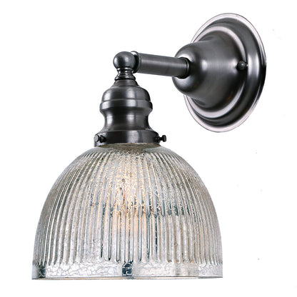  Central Park 1-Light Wall Sconce With 7" Glass Shade