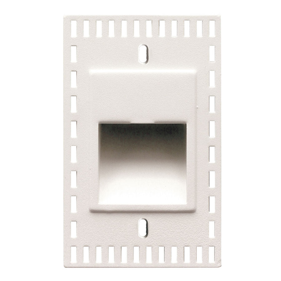  LED200 LED Step & Wall Light In White On Aluminum