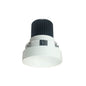  Iolite 4 Inch Round Trimless Non-Adjustable Reflector In Matte Powder White