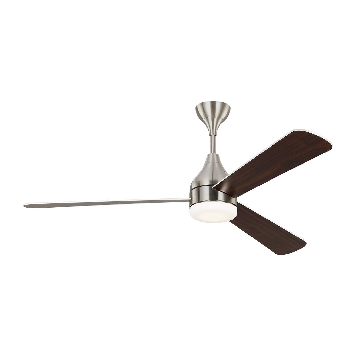  Streaming Smart 60" Ceiling Fan In Brushed Steel