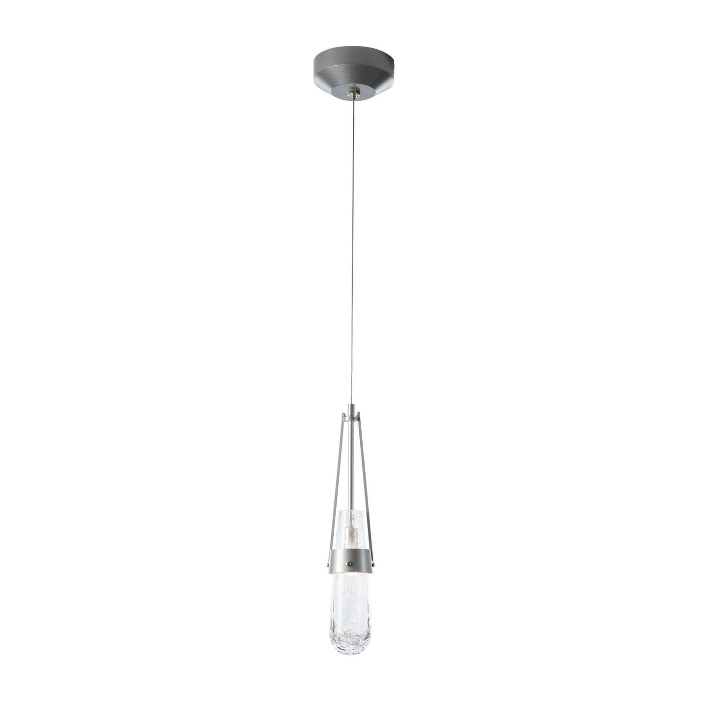  Link Blown Glass Low Voltage Mini Pendant