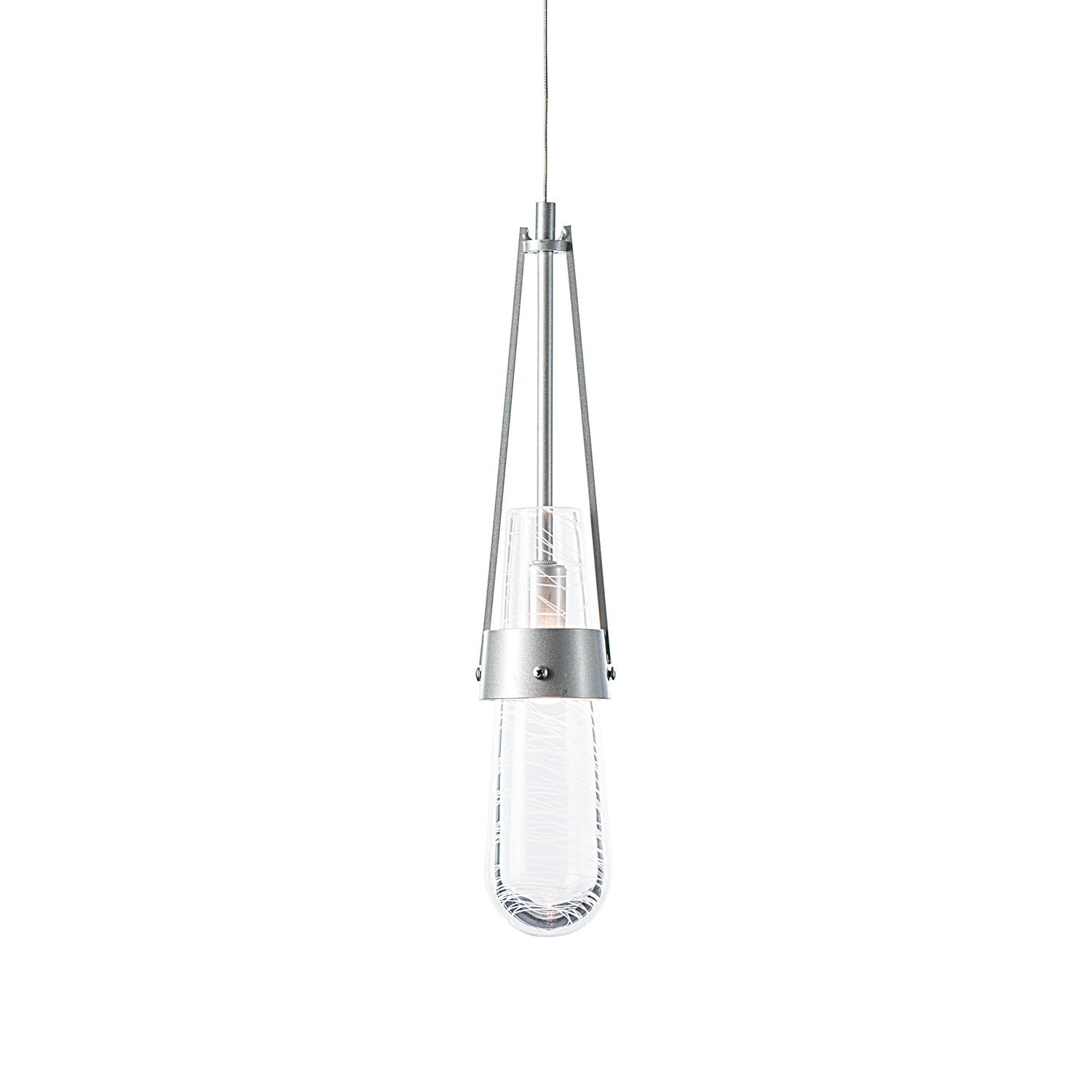  Link Blown Glass Low Voltage Mini Pendant
