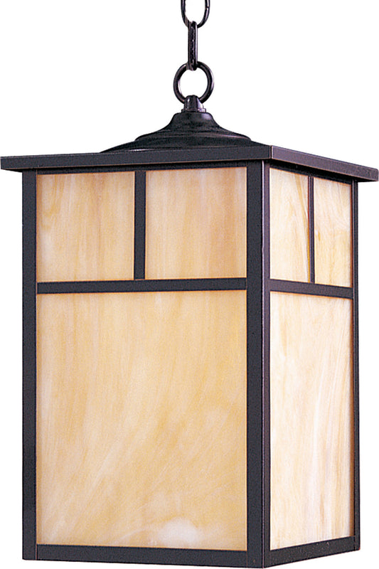 Maxim Coldwater 1-Light Outdoor Hanging Lantern In Burnished