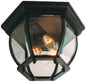  Bent Glass 3-Light Flushmount