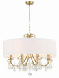  Othello 8-Light Chandelier In Vibrant Gold