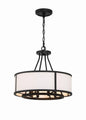  Bryant 4-Light Chandelier In Black Forged