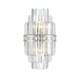  Hayes 2-Light Wall Mount In Polished Nickel