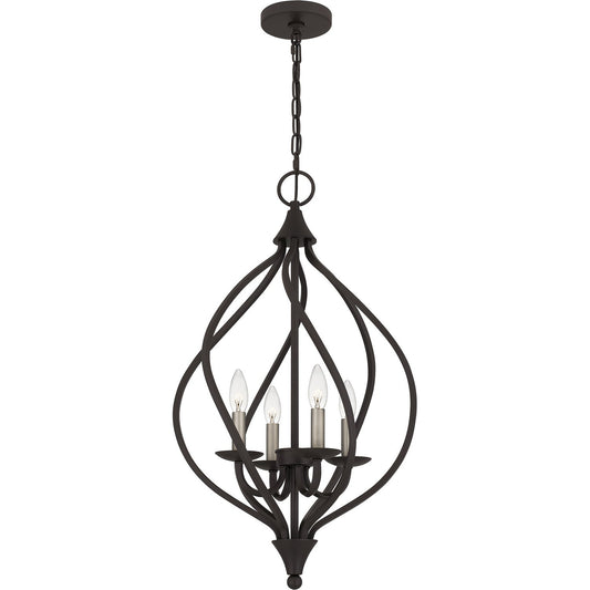 Dupont 4-Light Pendant In Old Bronze
