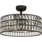  4-Light Fandelier In Western Bronze