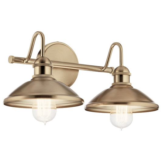  Clyde 2-Light Bath Vanity Fixture