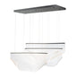  Rinkle LED Pendant In Brushed Gunmetal