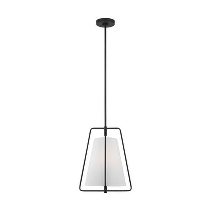  Allis 1-Light Pendant In Midnight Black