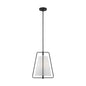  Allis 1-Light Pendant In Midnight Black